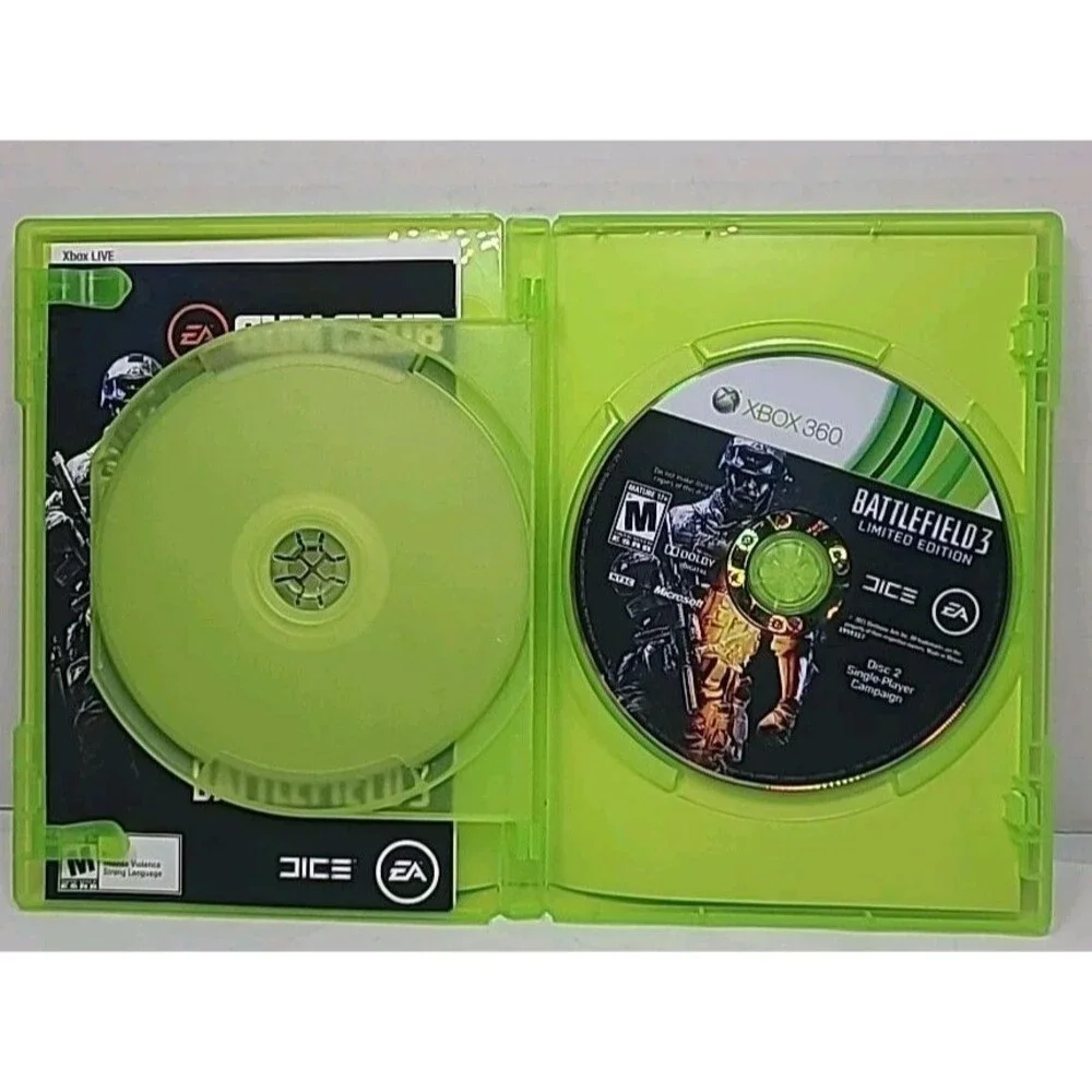 Battlefield 3 -- Limited Edition (Microsoft Xbox 360, 2011)